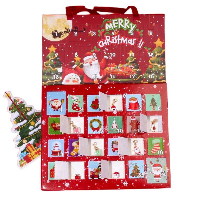 Christmas Bracelet Advent Calendar 24 Days Blind Box Packaging