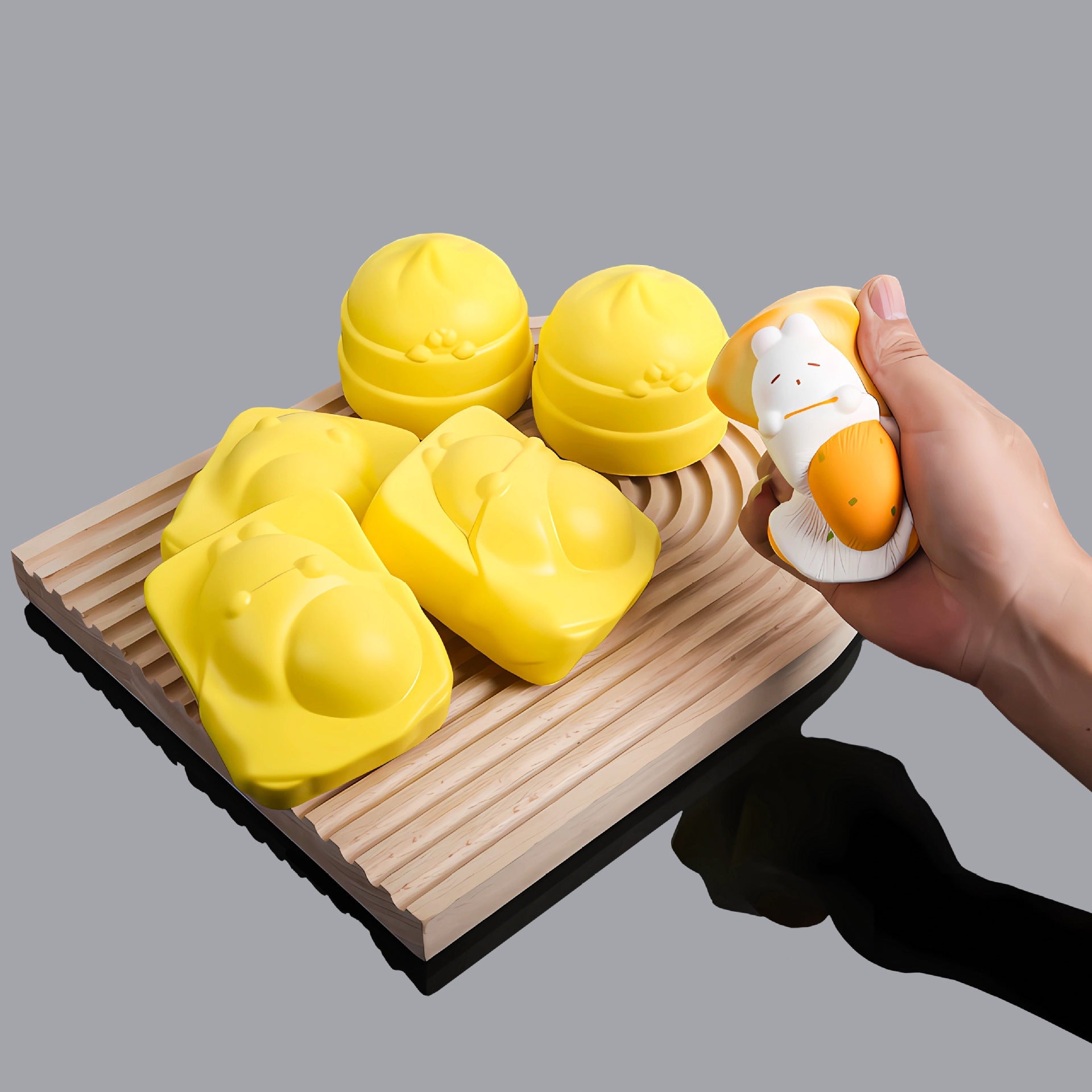 Slow Rebound Toast Bread Squeeze Toy – Best Stress Relief Fidget Toy 2026
