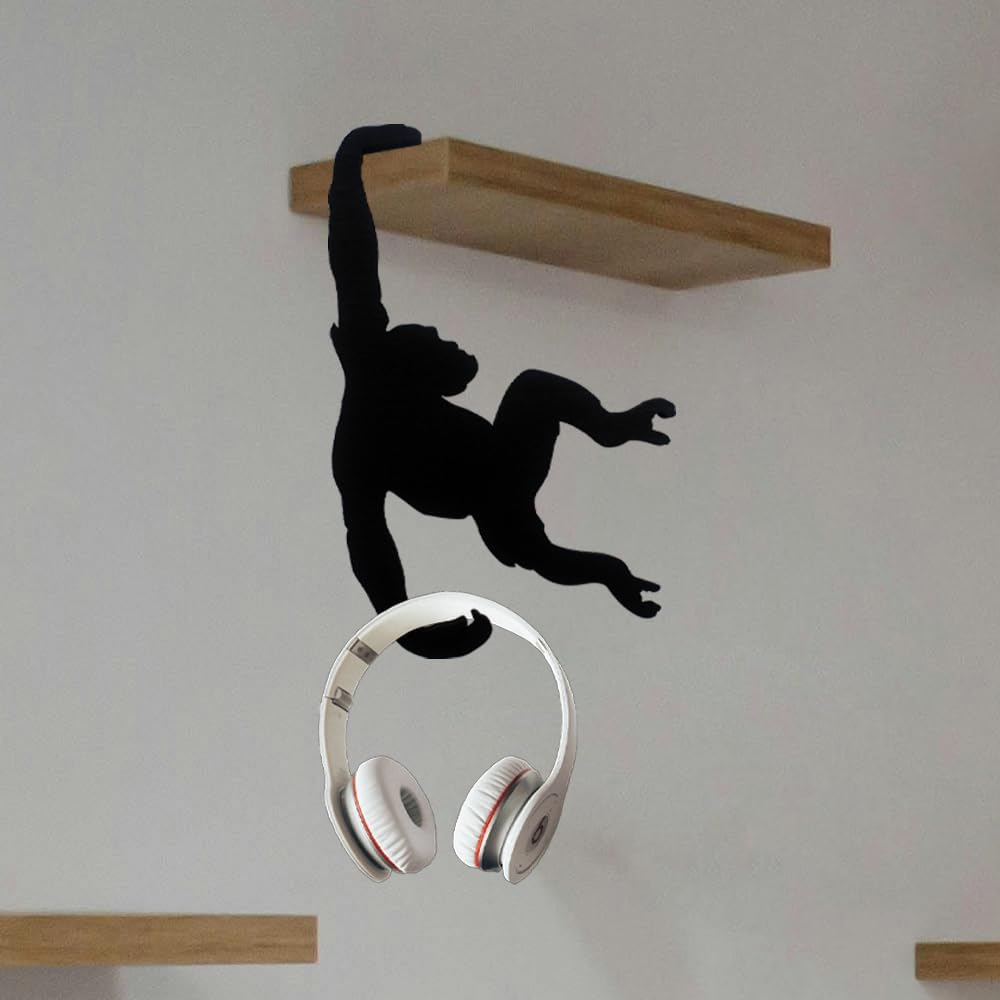 Monkey Wall Hook – Orangutan Banana Shaped Coat & Key Holder | WildRush