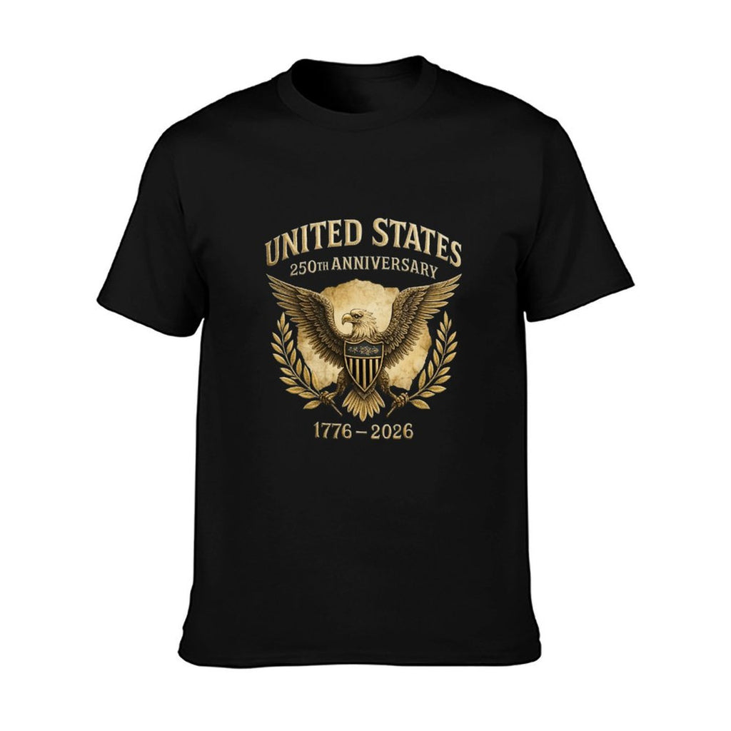 US STOCK US MAIN AREA FREE SHIPPING FASHION 250 YEARS T-SHIRT