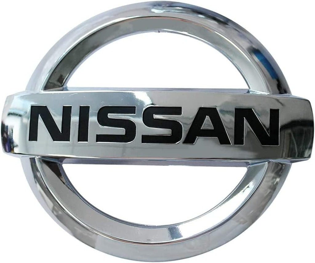 Nissan Front Grille Emblem Badge – Chrome ABS, Fits 2011-2018 Altima Murano Rogue Maxima Quest | WildRush