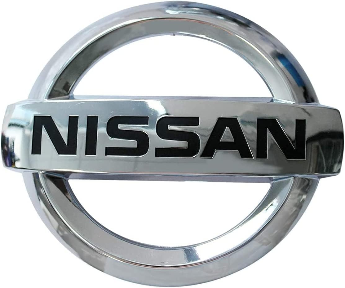 Nissan Front Grille Emblem Badge – Chrome ABS, Fits 2011-2018 Altima Murano Rogue Maxima Quest | WildRush