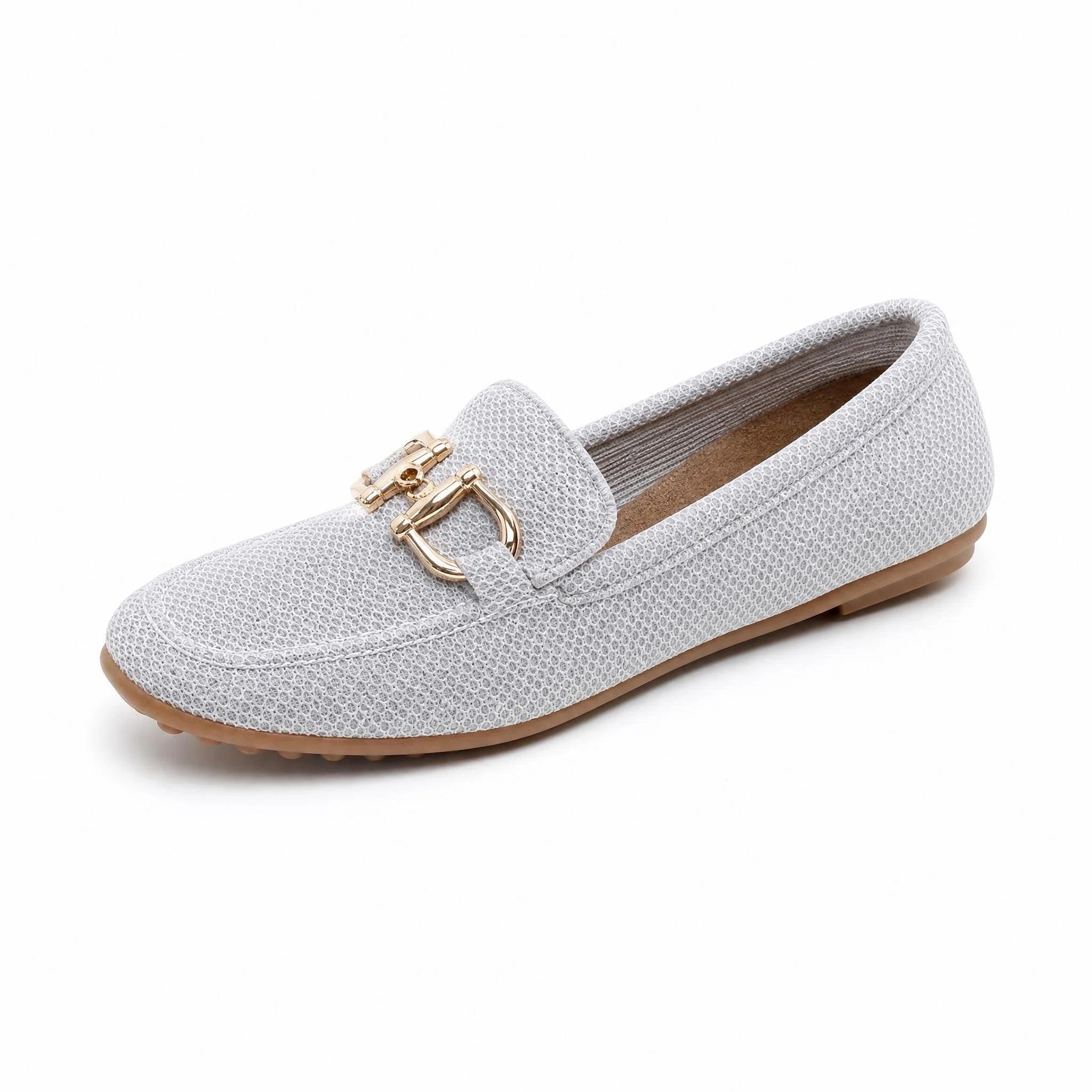 Women's Canvas Flat Sneakers - Lightweight Casual Walking Shoes