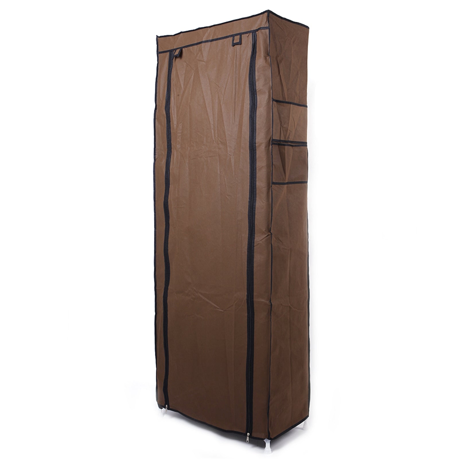 US STOCK FREE SHIPPING Fashionable Room-saving 9 Lattices Non-woven Fabric Shoe Rack Coffee