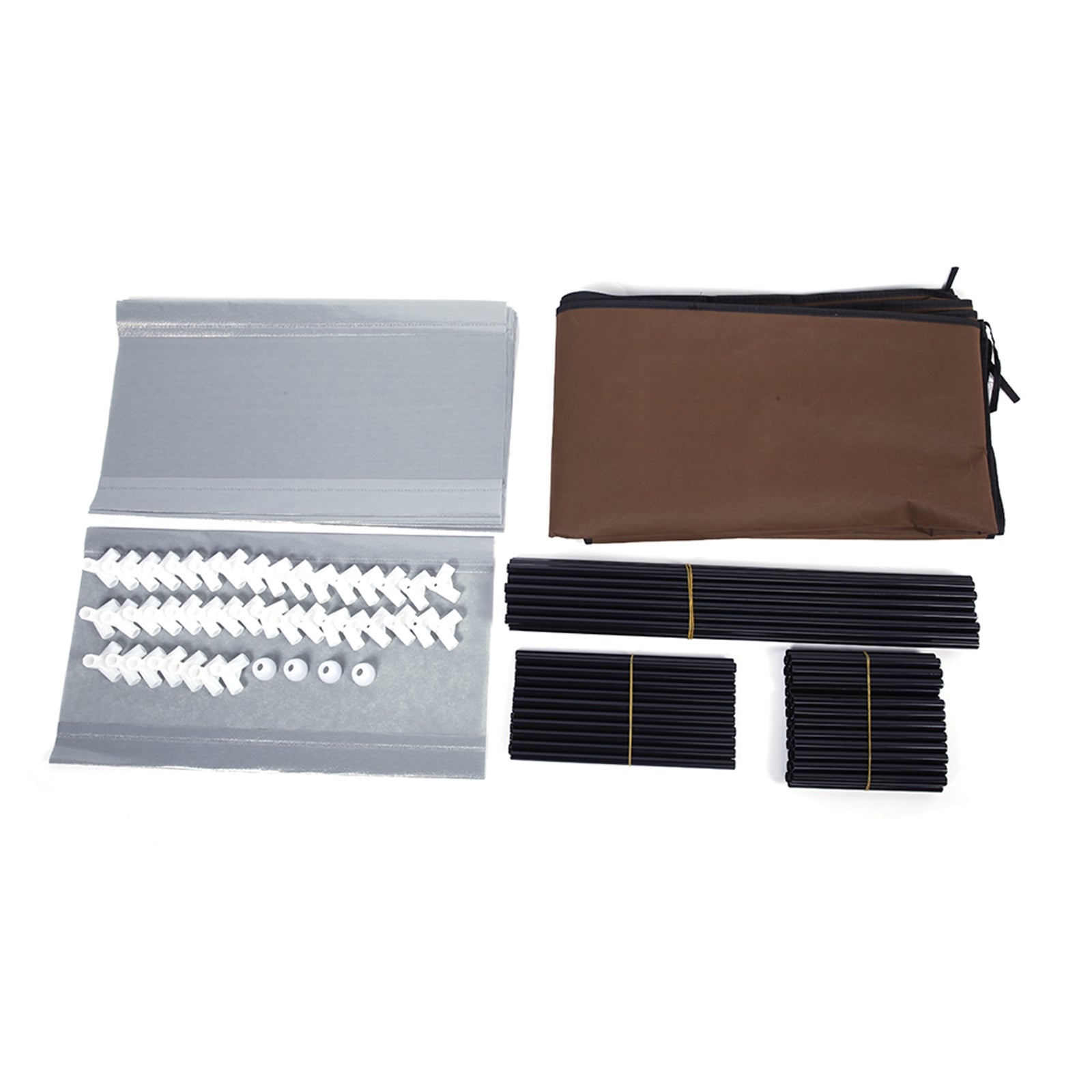 US STOCK FREE SHIPPING Fashionable Room-saving 9 Lattices Non-woven Fabric Shoe Rack Coffee