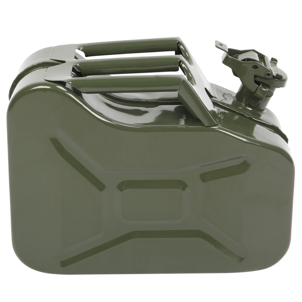 US STOCK FREE SHIPPING 10L 0.8mm American Oil Barrel Army Green With Inverted Oil Pipe