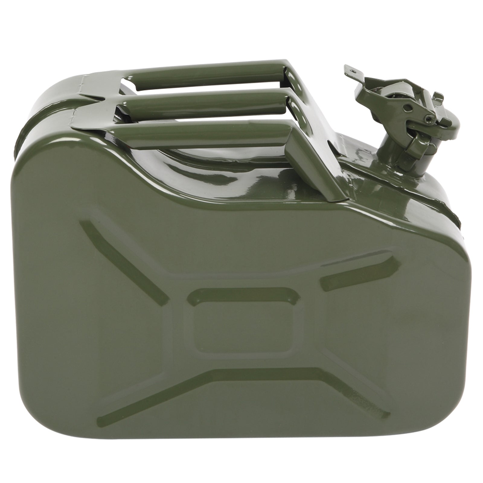 US STOCK FREE SHIPPING 10L 0.8mm American Oil Barrel Army Green With Inverted Oil Pipe