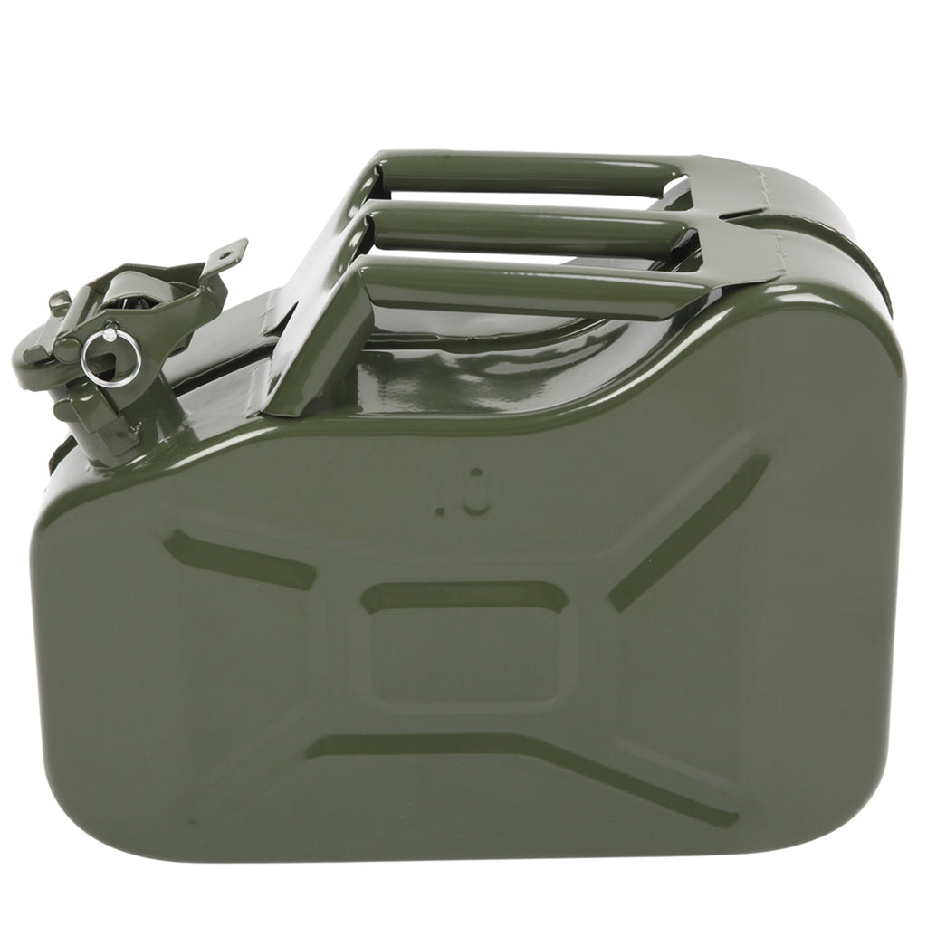 US STOCK FREE SHIPPING 10L 0.8mm American Oil Barrel Army Green With Inverted Oil Pipe