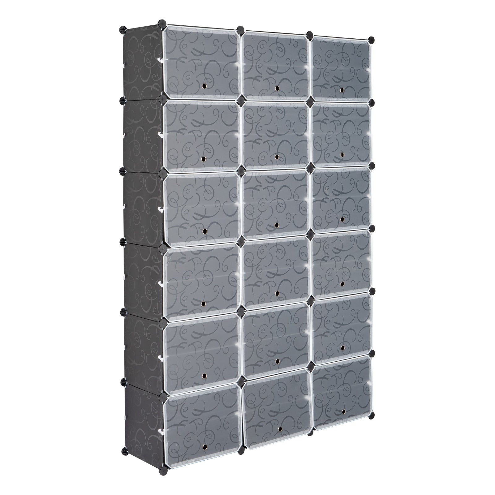 12-Tier Shoe Rack Organizer – 72 Pair Capacity, 36-Grid Expandable Tower Shelf for Heels, Boots & Slippers | Free US Shipping
