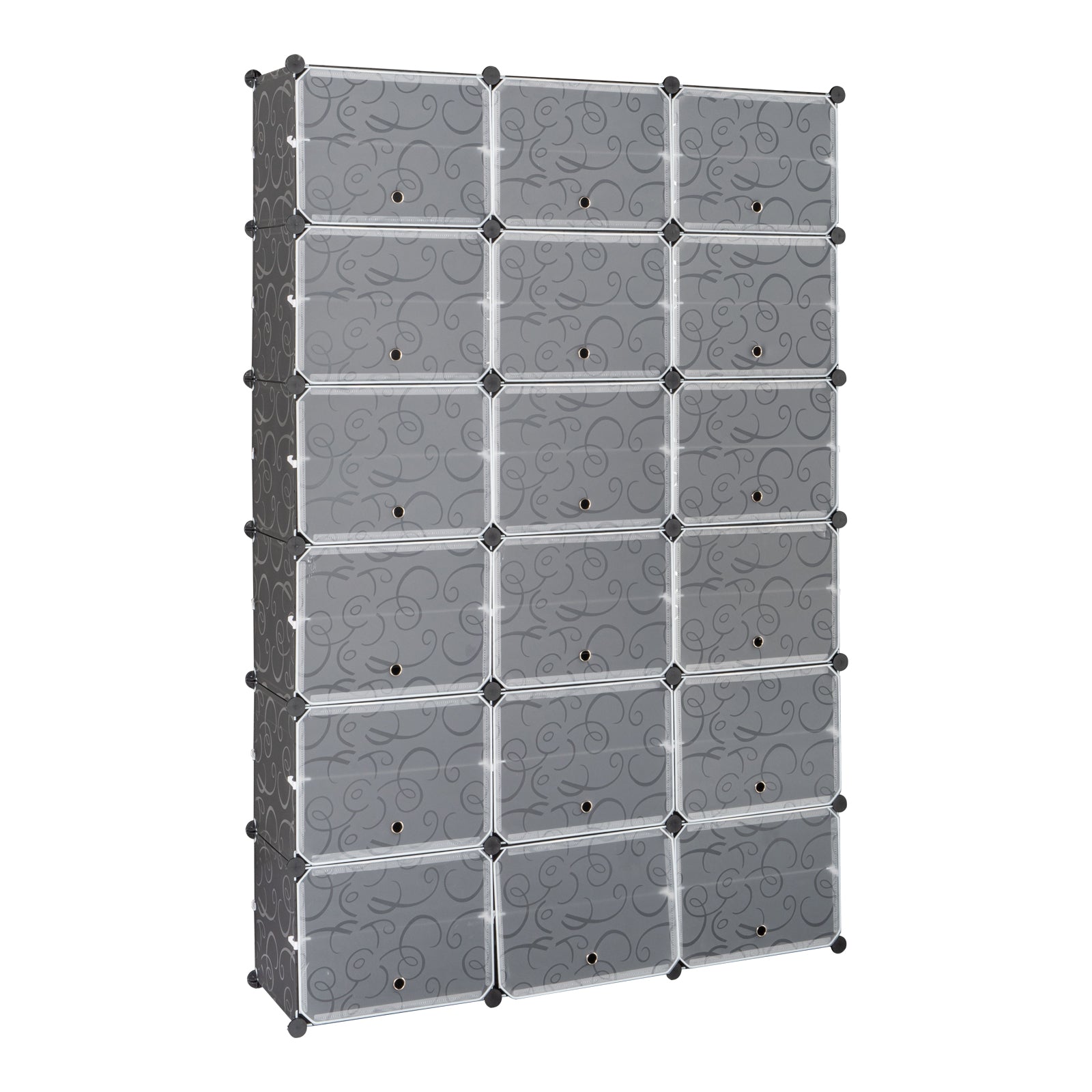 12-Tier Shoe Rack Organizer – 72 Pair Capacity, 36-Grid Expandable Tower Shelf for Heels, Boots & Slippers | Free US Shipping
