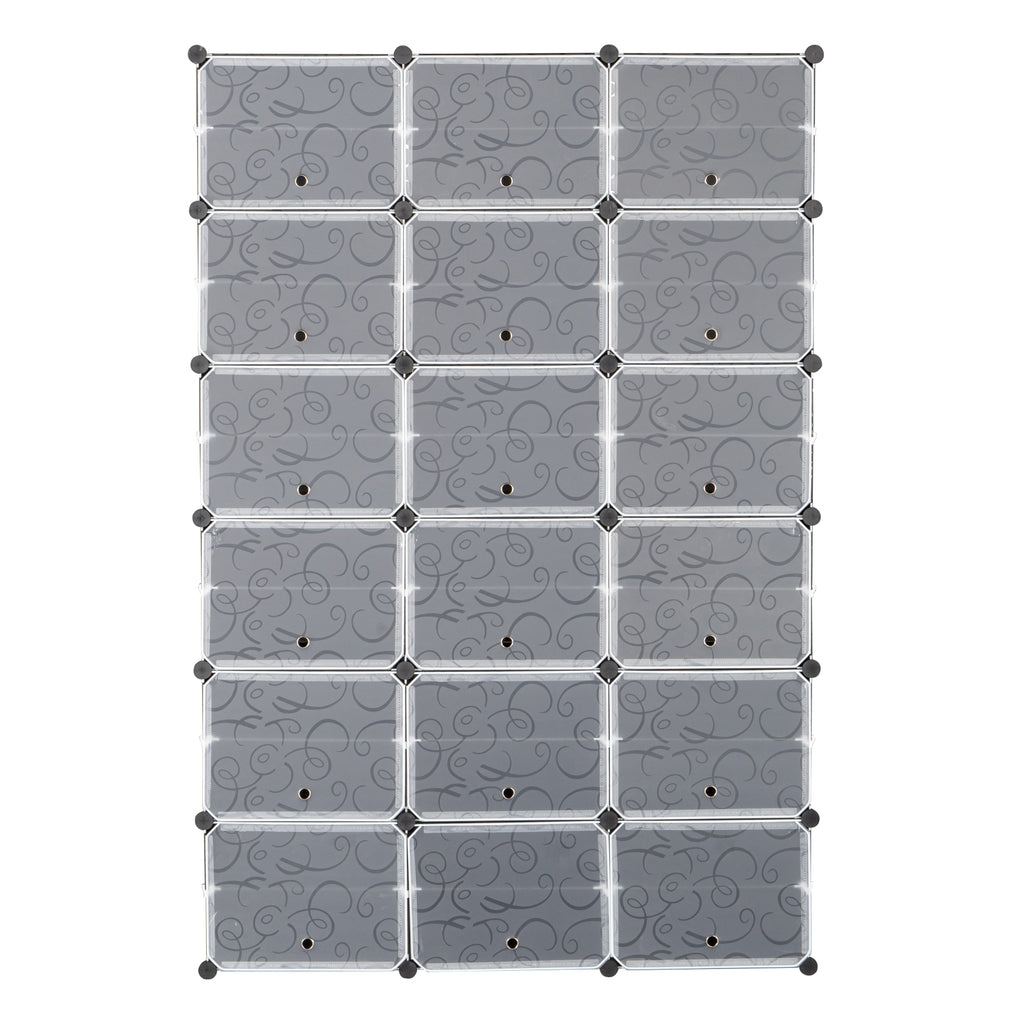 12-Tier Shoe Rack Organizer – 72 Pair Capacity, 36-Grid Expandable Tower Shelf for Heels, Boots & Slippers | Free US Shipping