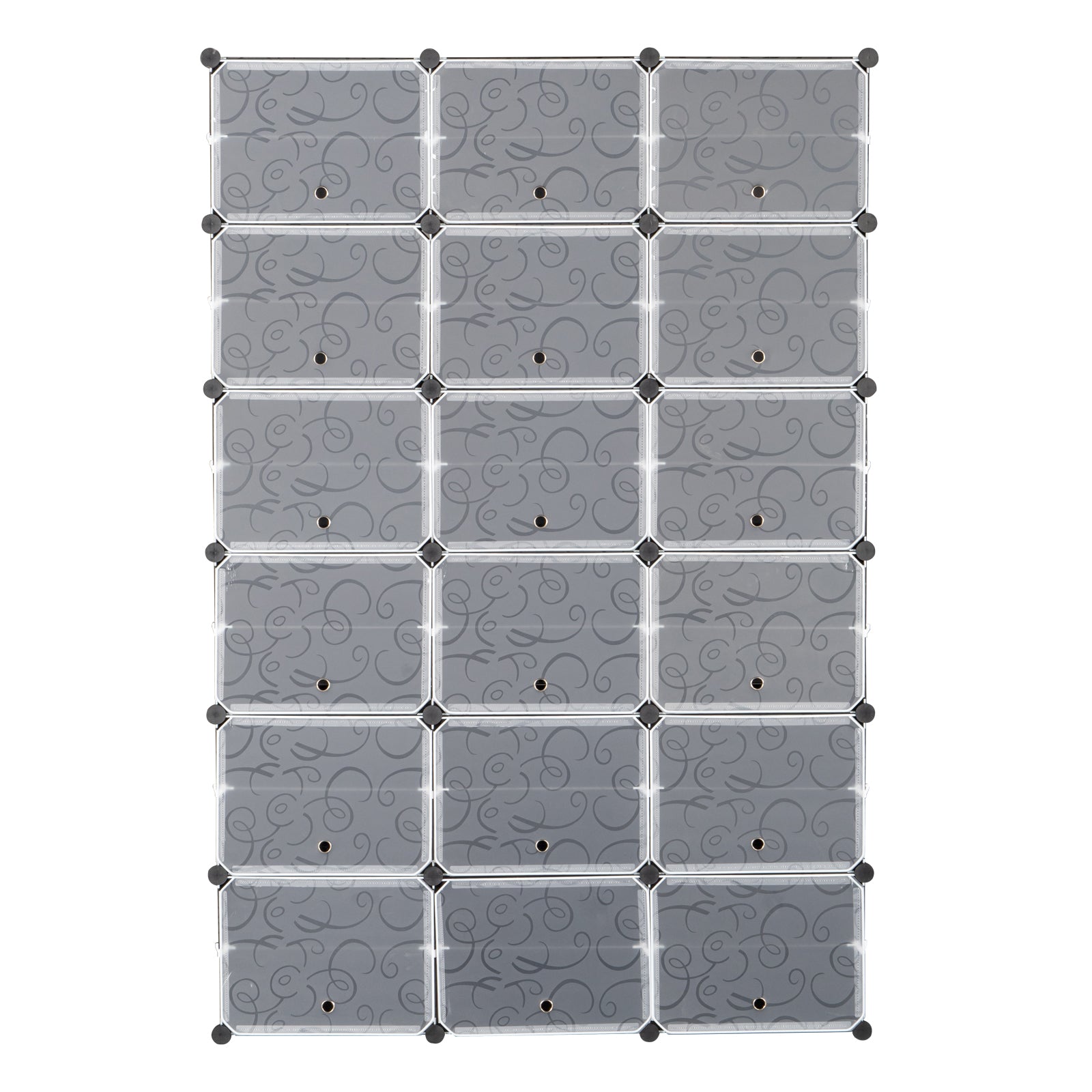 12-Tier Shoe Rack Organizer – 72 Pair Capacity, 36-Grid Expandable Tower Shelf for Heels, Boots & Slippers | Free US Shipping