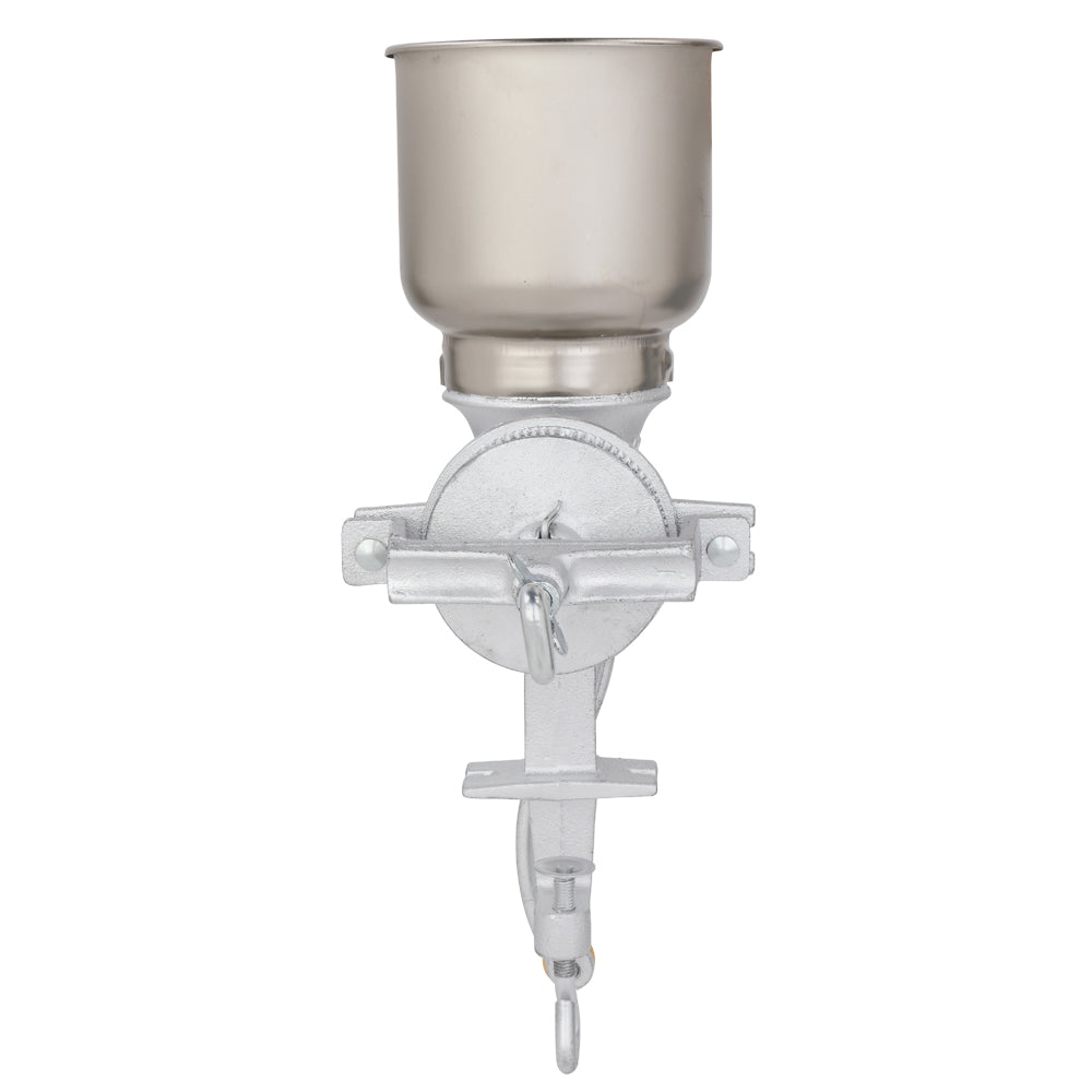 US STOCK FREE SHIPPING 500# Home Use Hand Cranking Operation Grain Grinder Silver