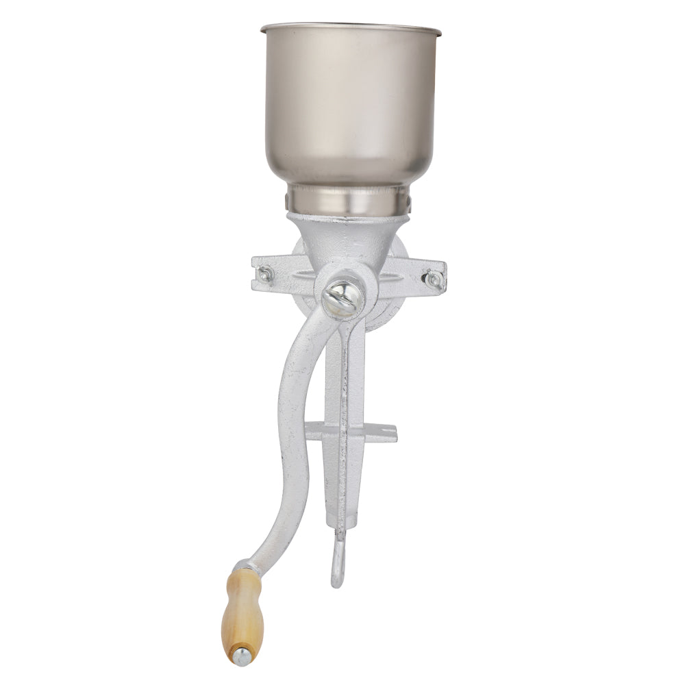 US STOCK FREE SHIPPING 500# Home Use Hand Cranking Operation Grain Grinder Silver
