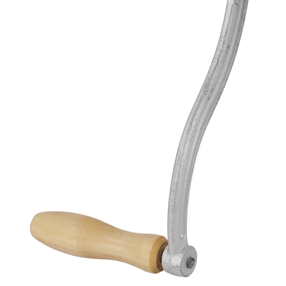 US STOCK FREE SHIPPING 500# Home Use Hand Cranking Operation Grain Grinder Silver