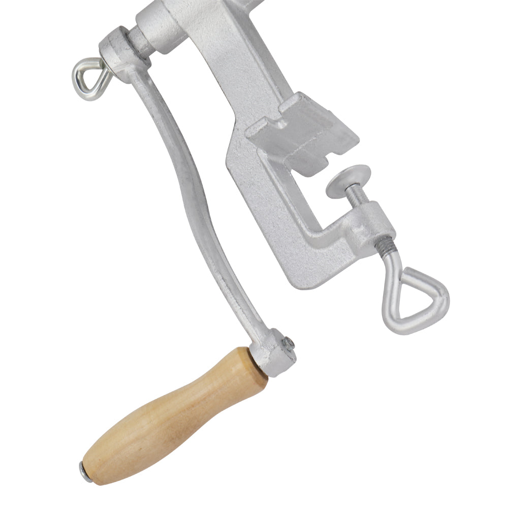 US STOCK FREE SHIPPING 500# Home Use Hand Cranking Operation Grain Grinder Silver