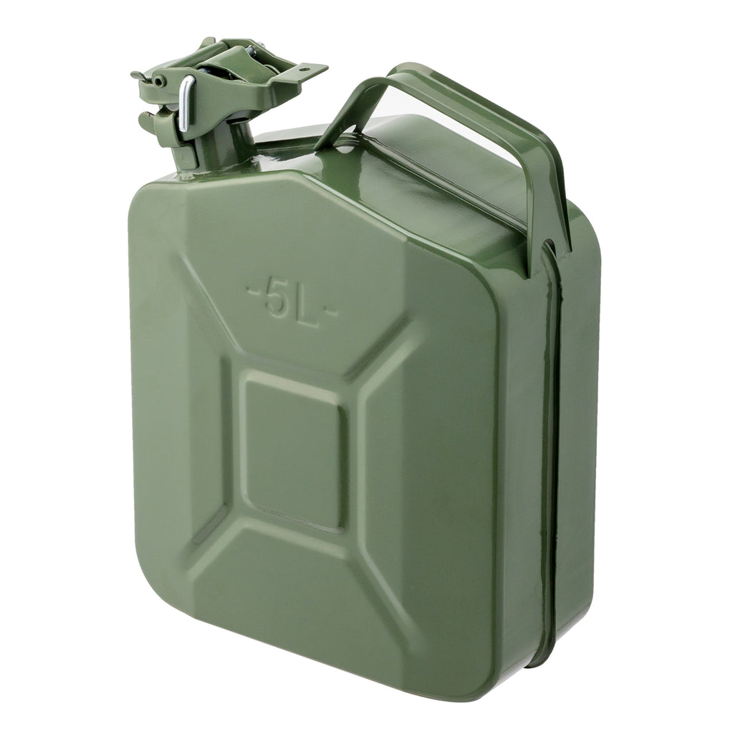 US STOCK FREE SHIPPING 5L 0.6mm American Oil Barrel Army Green With Inverted Oil Pipe【Same code 77275272】