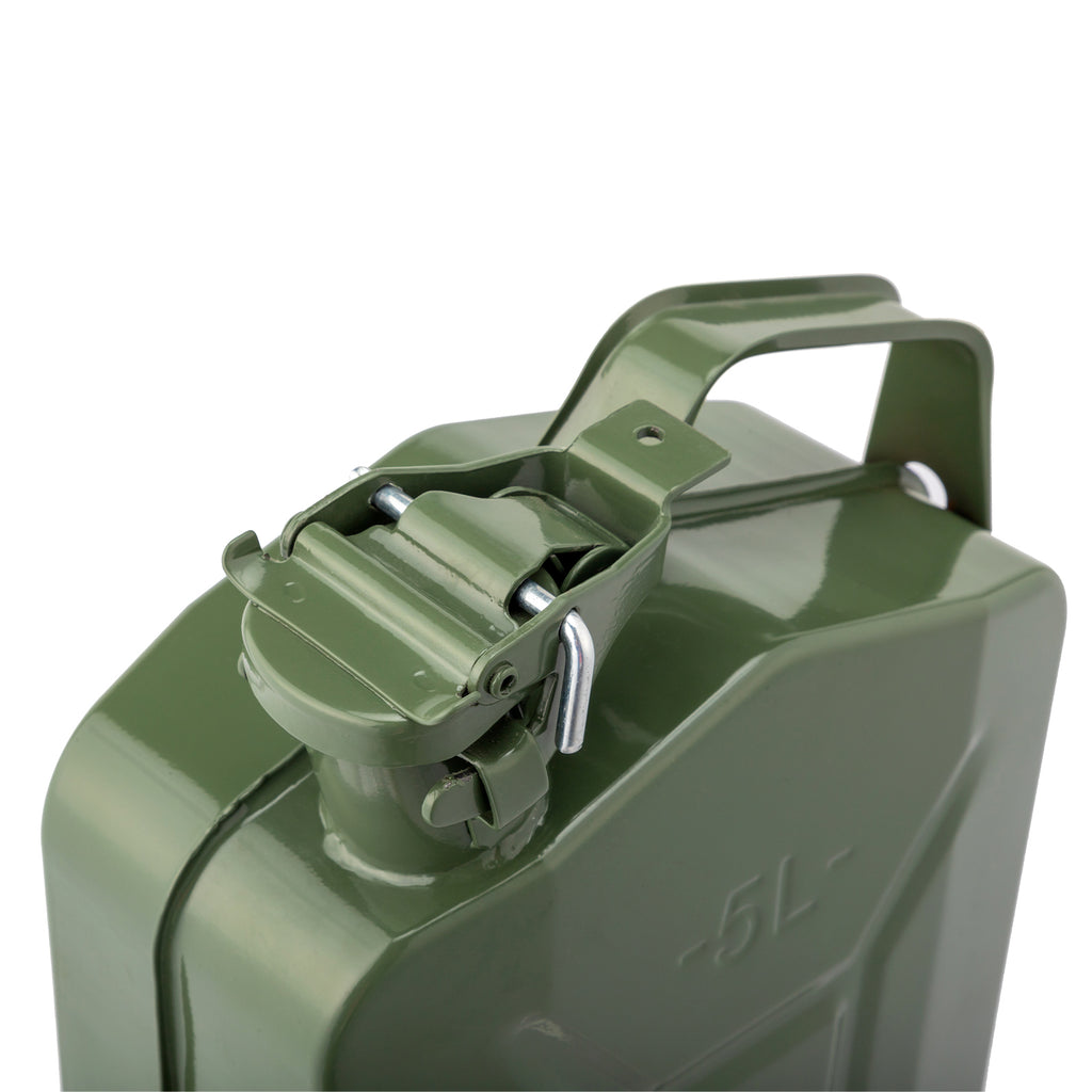 US STOCK FREE SHIPPING 5L 0.6mm American Oil Barrel Army Green With Inverted Oil Pipe【Same code 77275272】