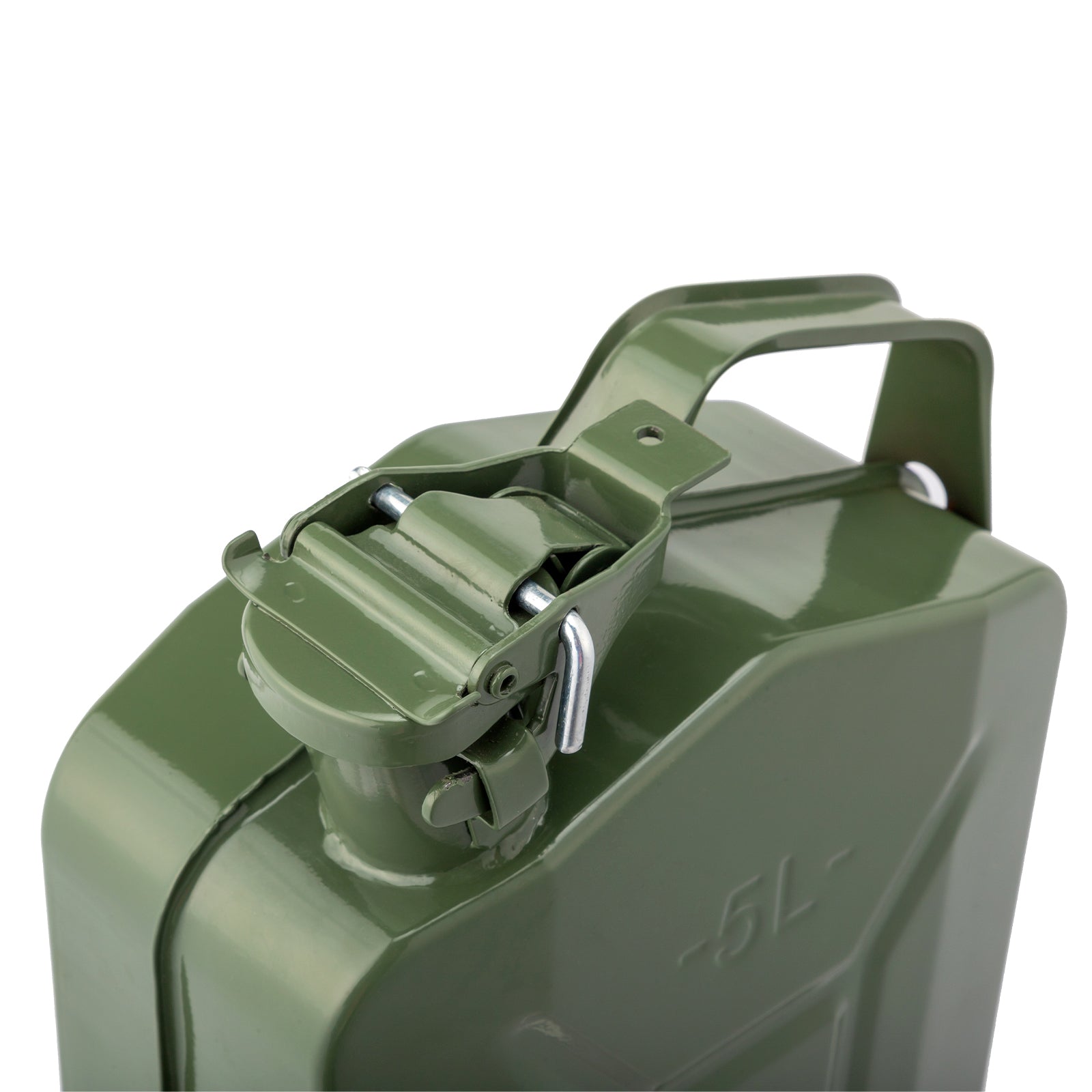 US STOCK FREE SHIPPING 5L 0.6mm American Oil Barrel Army Green With Inverted Oil Pipe【Same code 77275272】