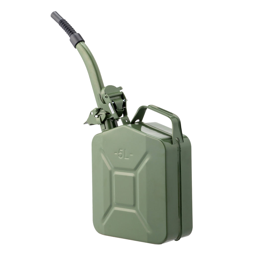 US STOCK FREE SHIPPING 5L 0.6mm American Oil Barrel Army Green With Inverted Oil Pipe【Same code 77275272】