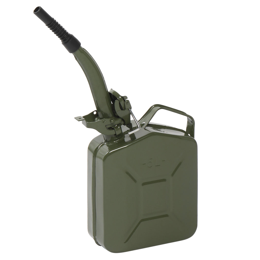 US STOCK FREE SHIPPING 5L 0.6mm American Oil Barrel Army Green With Inverted Oil Pipe【Same code 77275272】