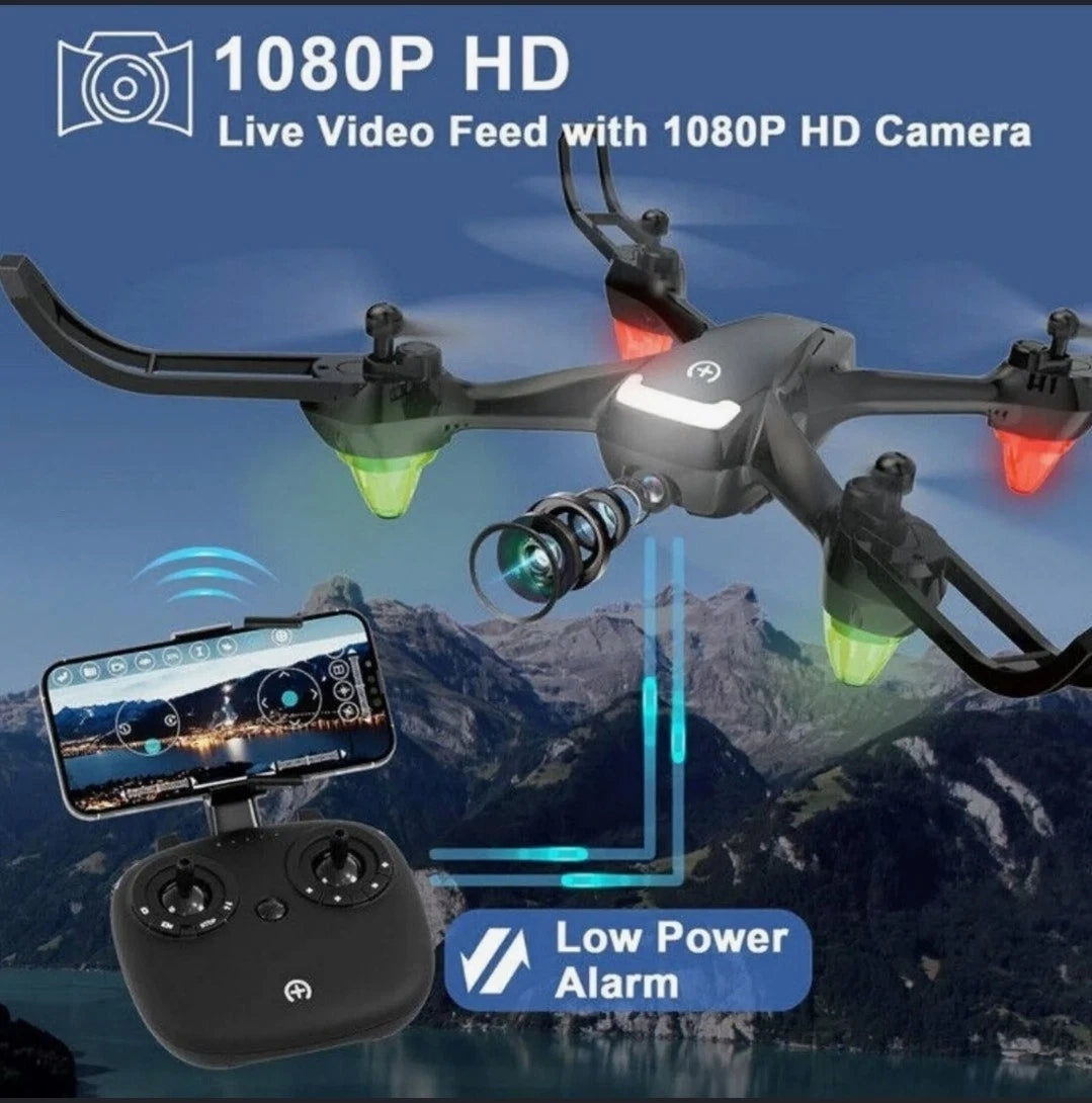 NEW UNTEI EC100 DRONE W/ 2K CAMERA, GRAVITY CONTROL, ALTITUDE HOLD HD US STOCK FREE SHIPPING