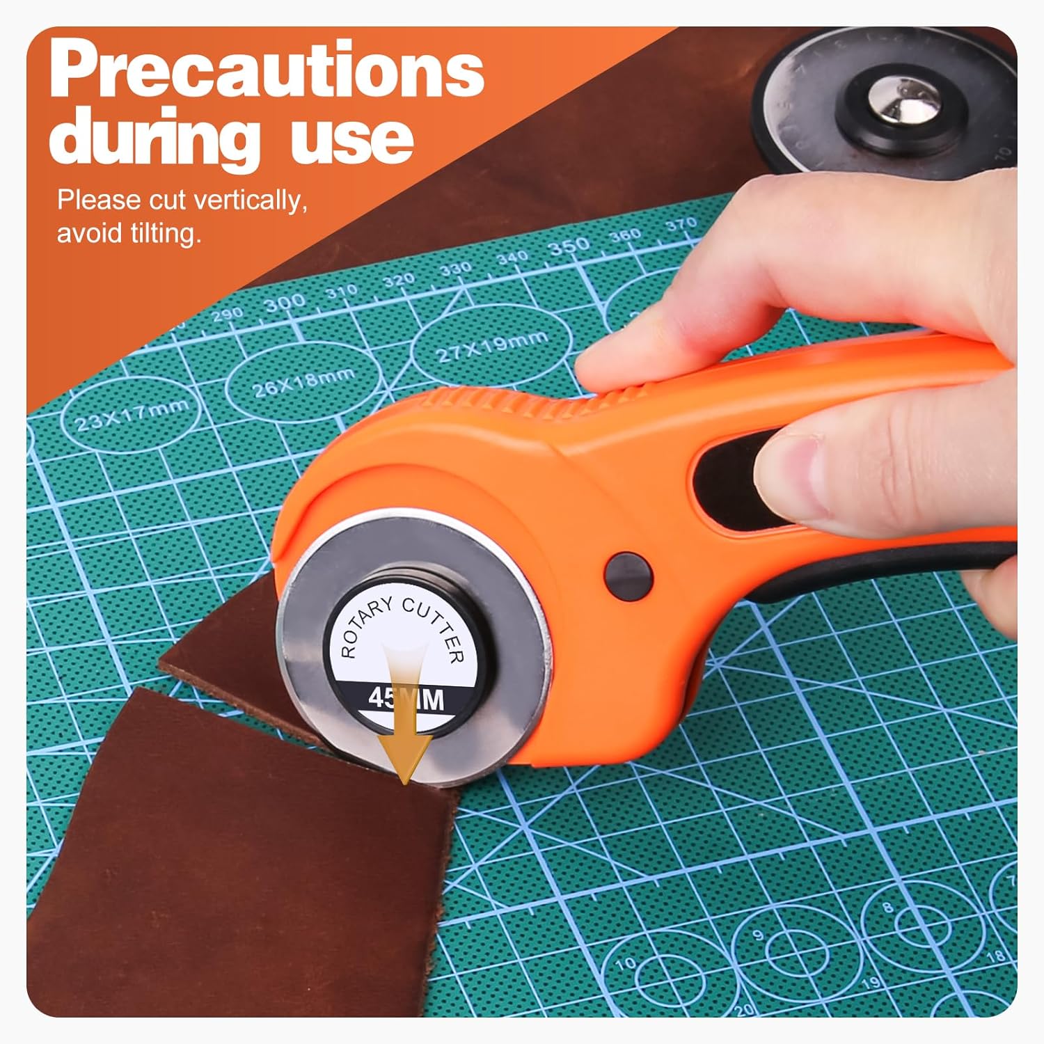 45mm Rotary Cutter for Fabric – Professional Quilting & Sewing Cutting Tool | WildRush