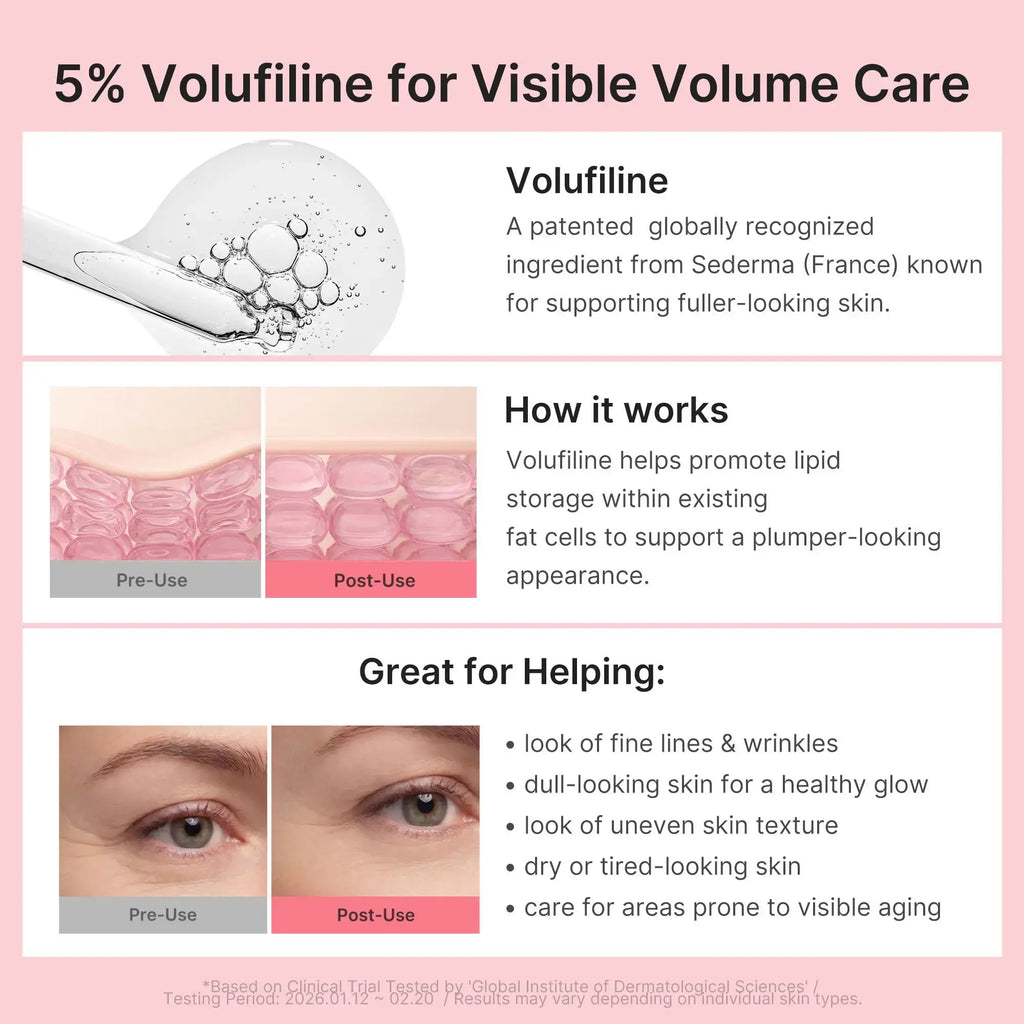 Collagen Multi-Effect Moisturizing Stick with 5% Volufiline – Plumping Body Care Balm | All Skin Types | 10g | Free US Shipping