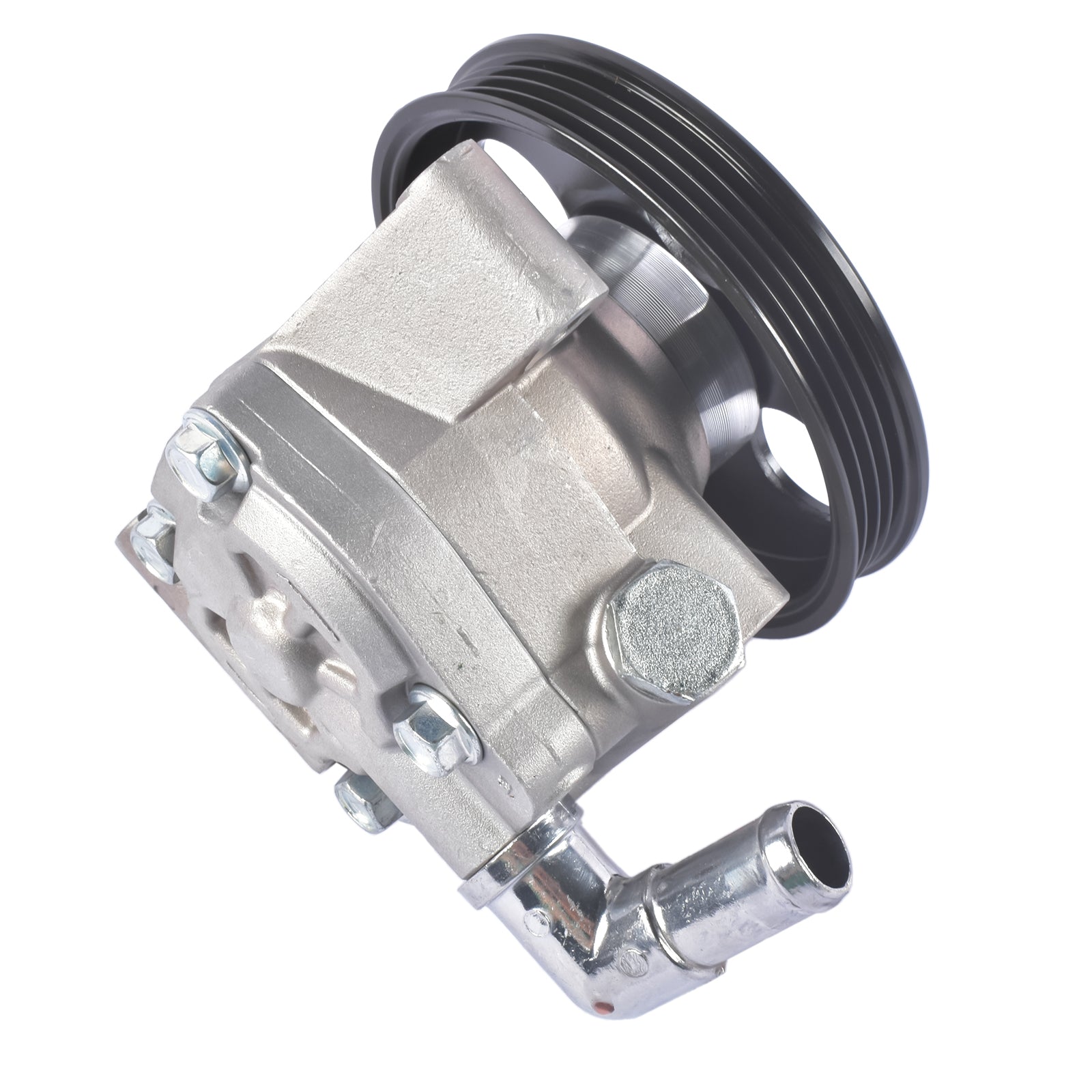 US STOCK FREE SHIPPING Aluminum Power Steering Pump with Pulley for Ford Transit-150 250 350 350 HD 2015-2024 3.5L 3.7L CK4Z3A674A CK4Z3A674B