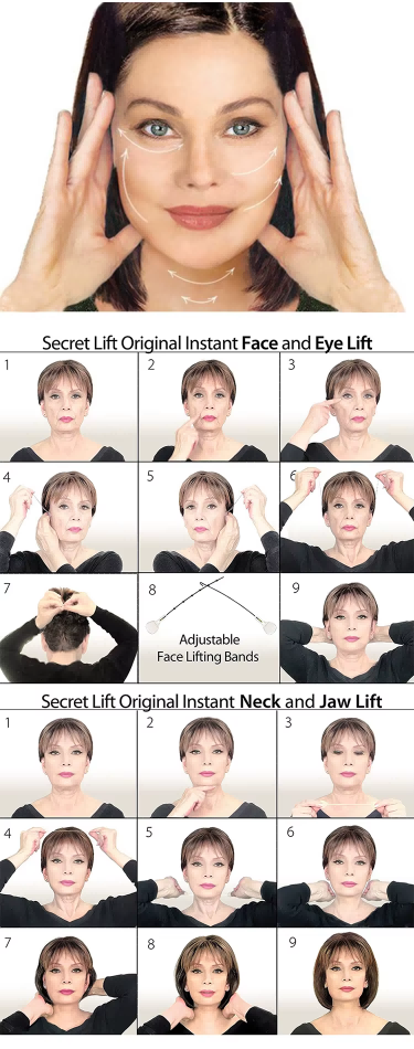 Instant Face Lift Tape – 40-Pack Face, Neck & Eye Lifting Bands | WildRush