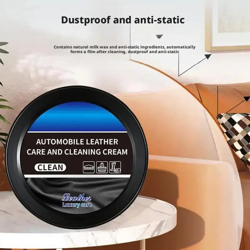 Leather Care Cleaning Paste – Multifunctional Polish & Conditioner Cream | WildRush