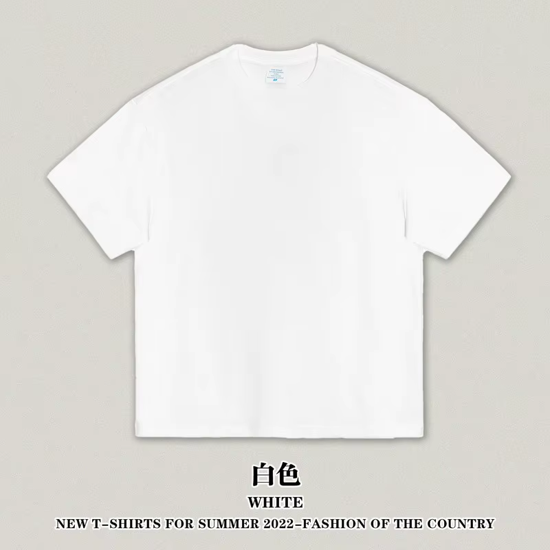 Men's Oversized Cotton T-Shirt 3-Pack – Streetwear Crew Neck Tee, Black White Khaki | WildRush