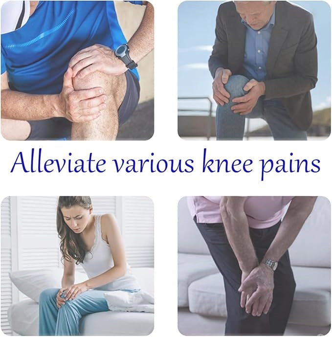 Knee Massager,Cordless Knee Massager and Vibration,Adjustable Temperature Knee Massager with Clear Visible LED Screen Comfort US STOCK FREE SHIPPING