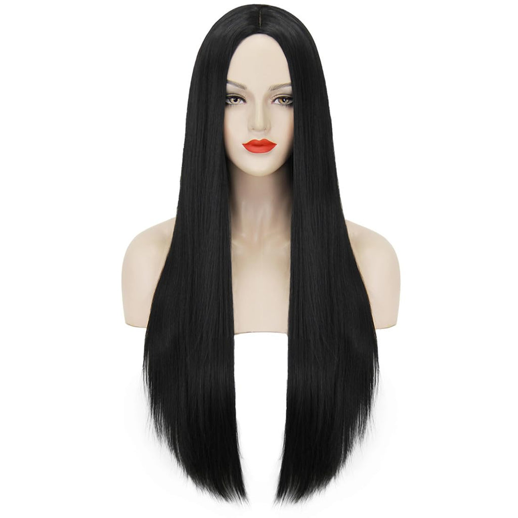 Women's Long Straight Black Wig – 40 Inch Everyday Wear Synthetic Hair | WildRush