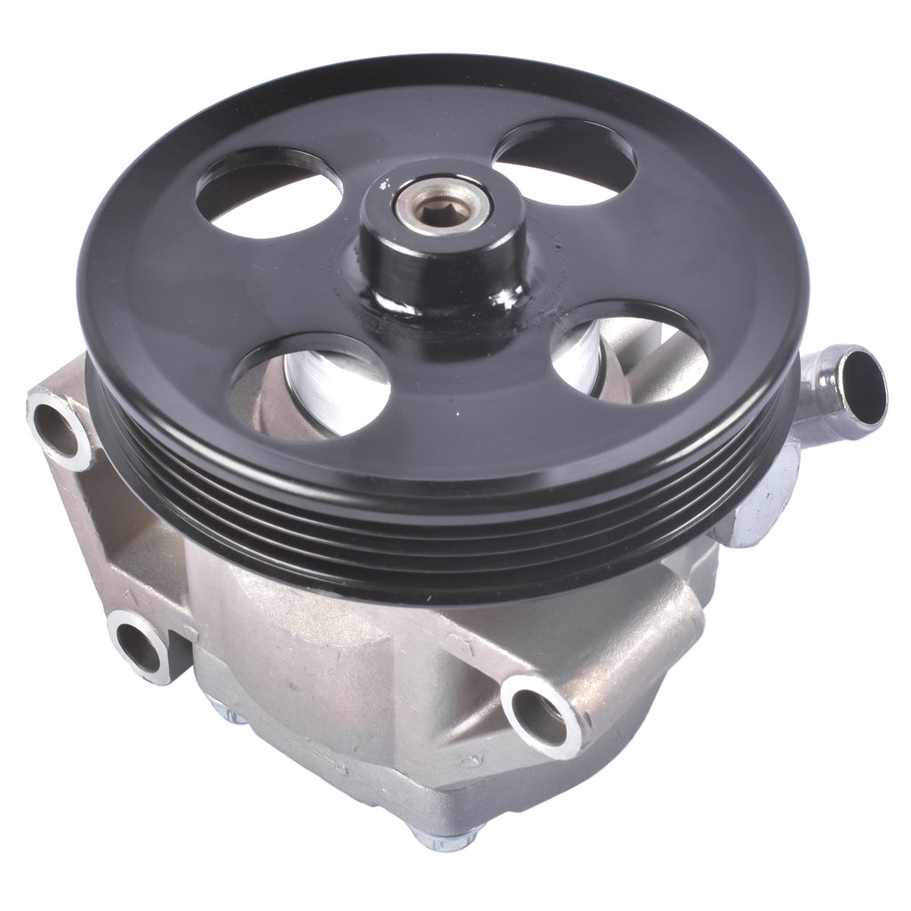US STOCK FREE SHIPPING Aluminum Power Steering Pump with Pulley for Ford Transit-150 250 350 350 HD 2015-2024 3.5L 3.7L CK4Z3A674A CK4Z3A674B