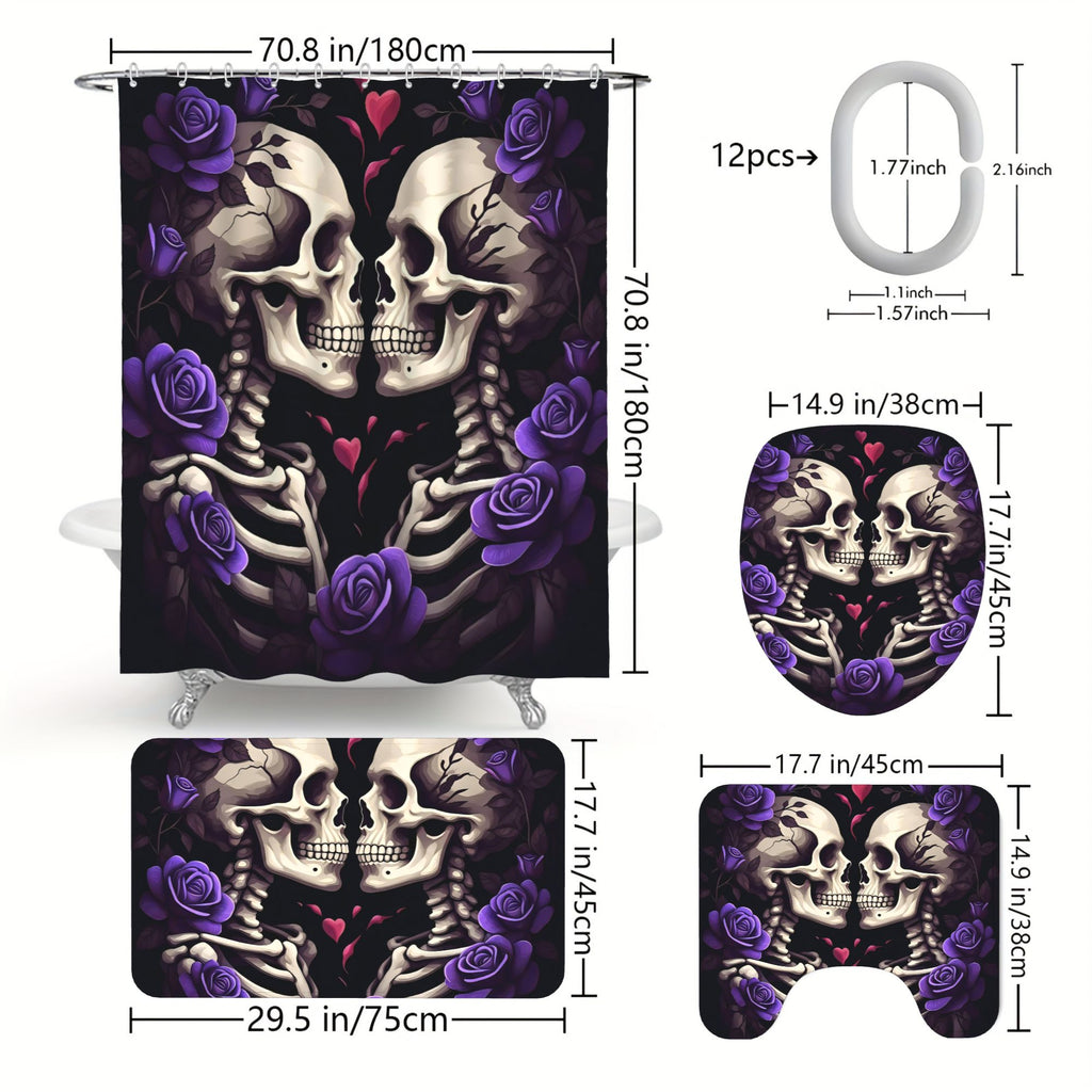 Halloween Bathroom 4-Piece Set – US Stock, Free Shipping | WildRush