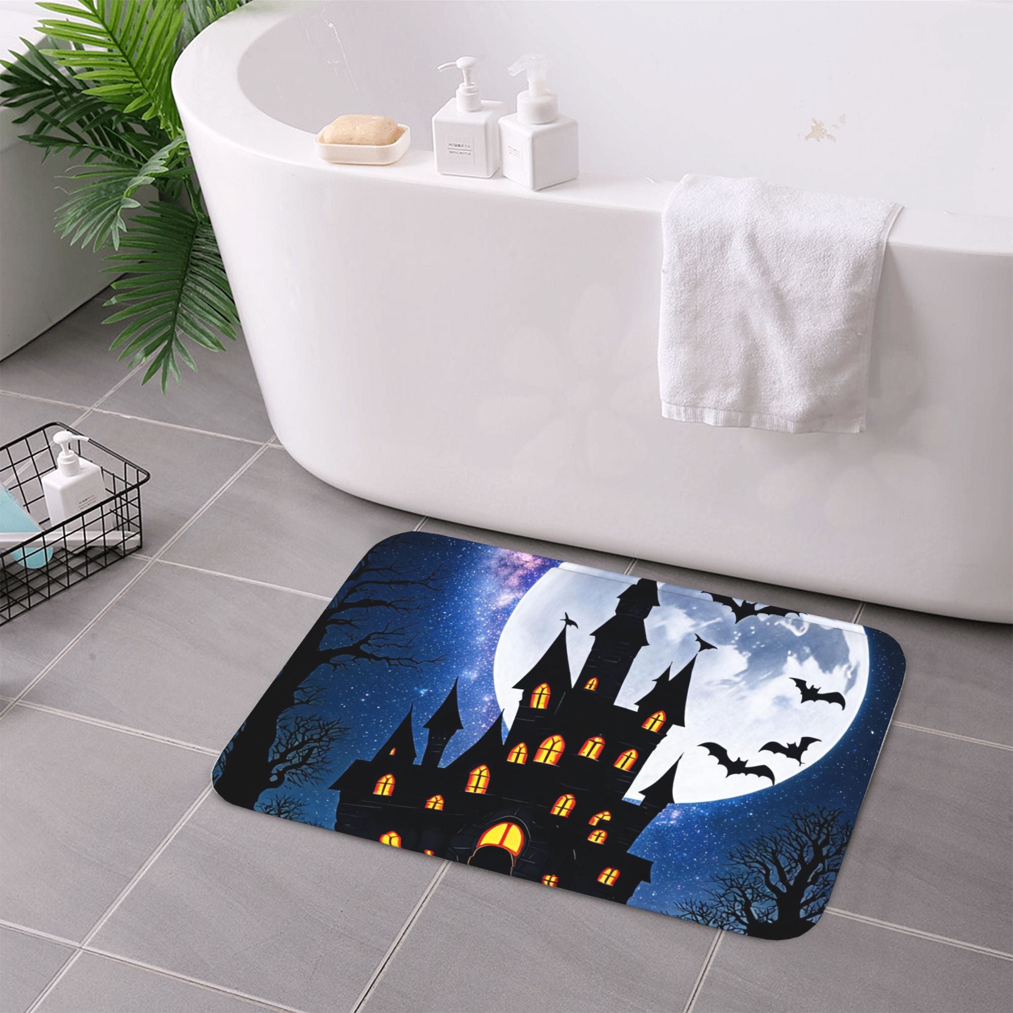 Halloween Flannel Non-Slip Area Rug – Free Shipping | USA Made