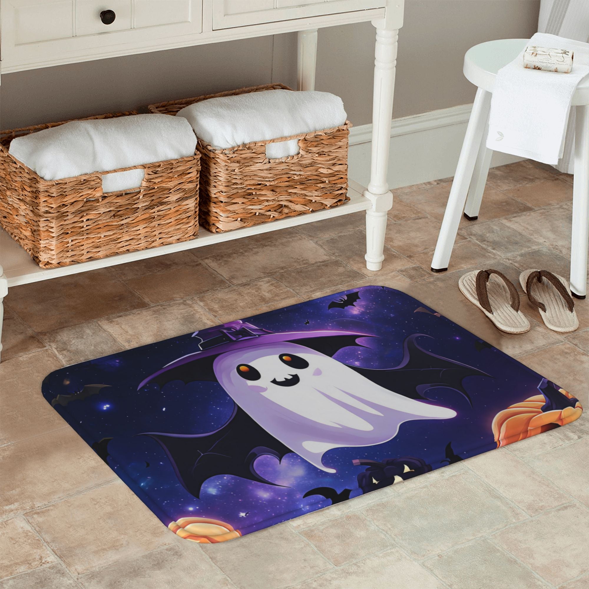Halloween Flannel Non-Slip Area Rug – Free Shipping | USA Made