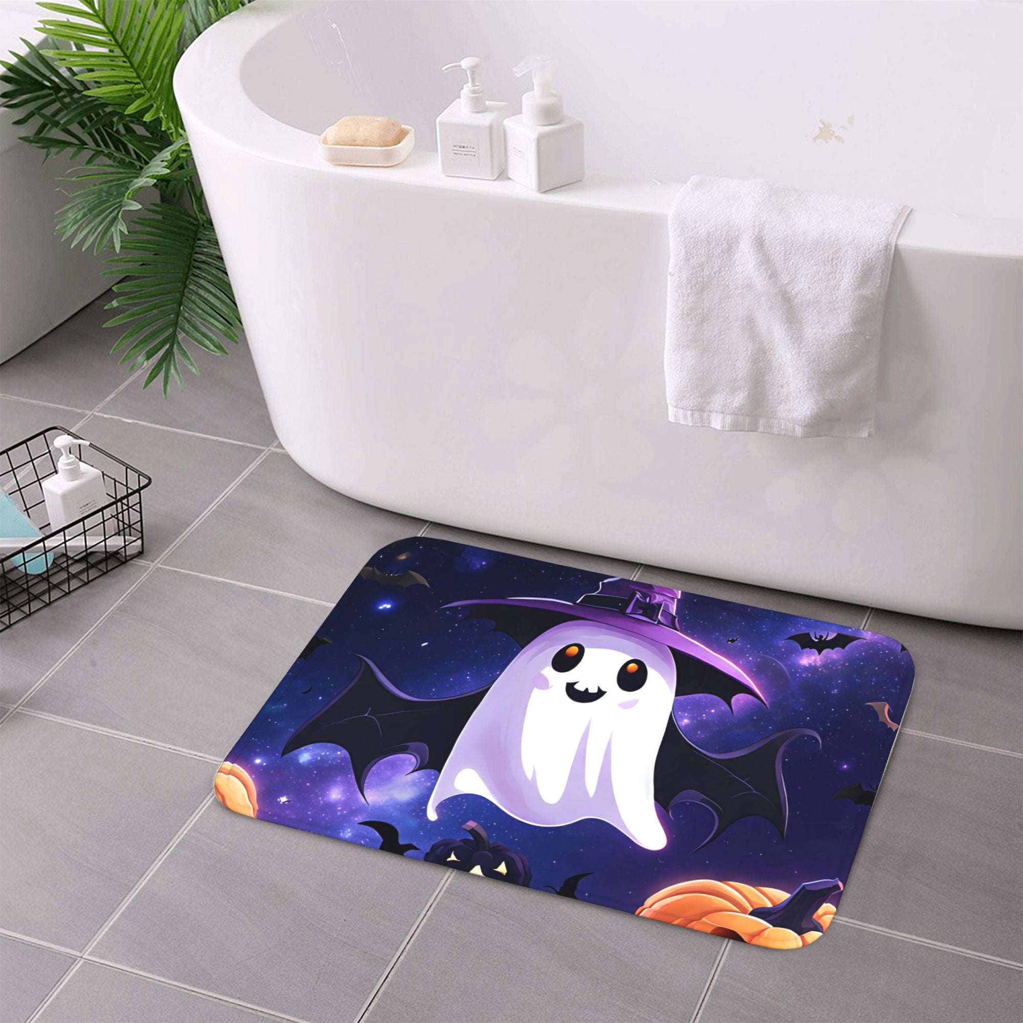 Halloween Flannel Non-Slip Area Rug – Free Shipping | USA Made