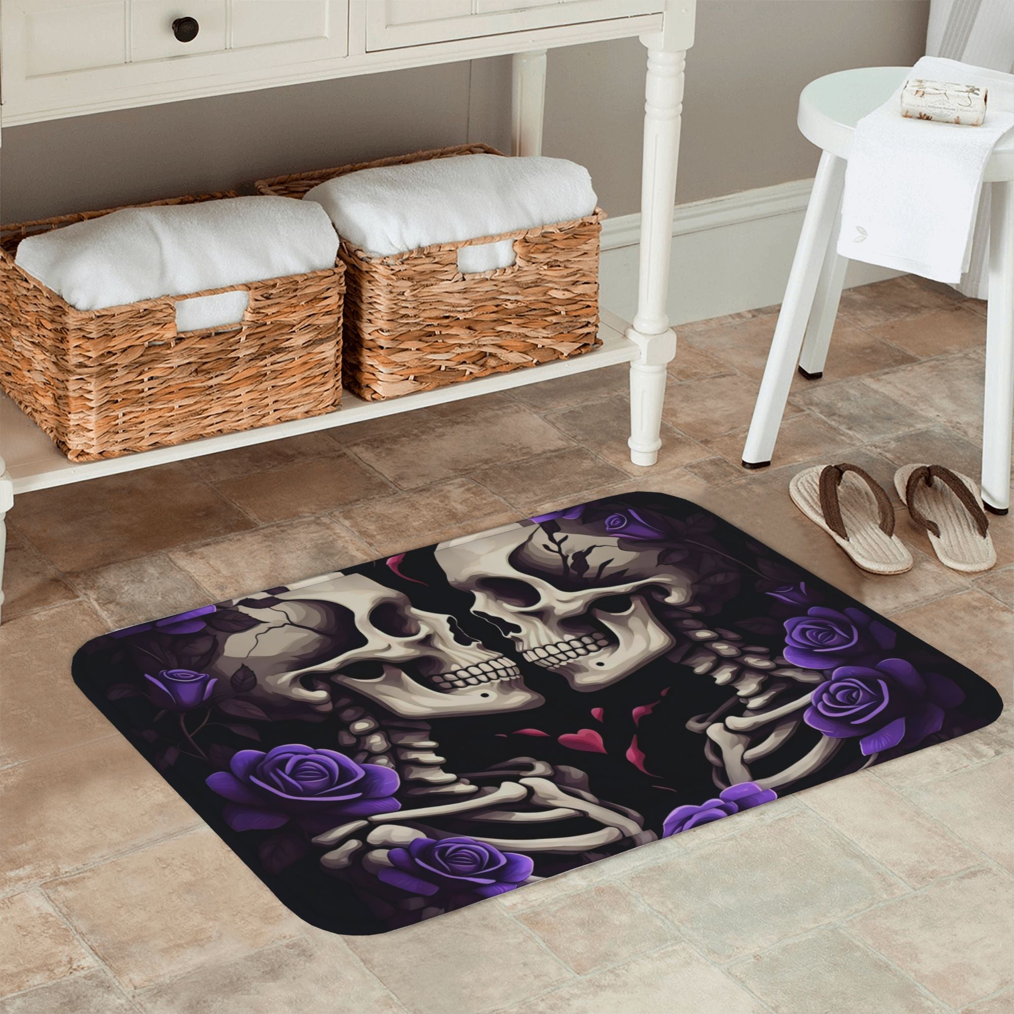 Halloween Flannel Non-Slip Area Rug – Free Shipping | USA Made