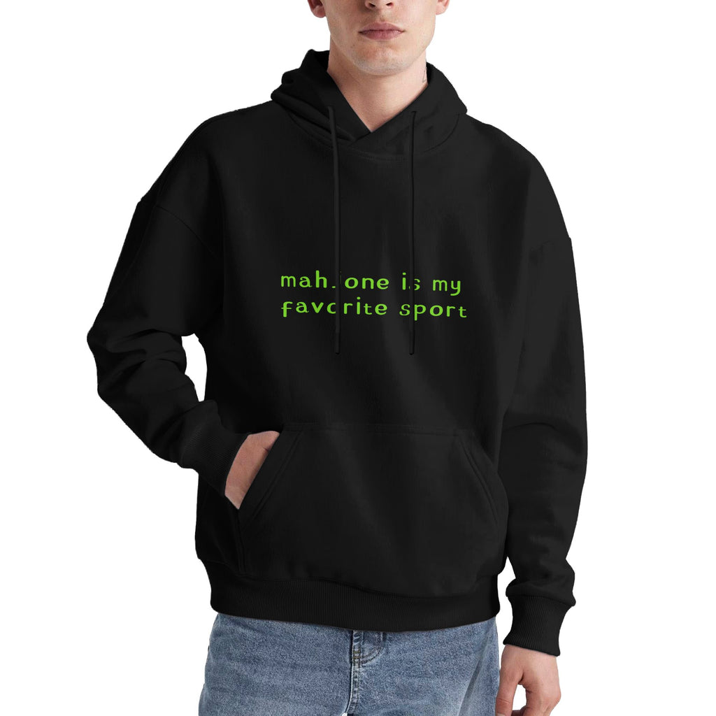 Men's Mahjong Graphic Hoodie – "Mahjong Is My Favorite Sport" | Free US Shipping