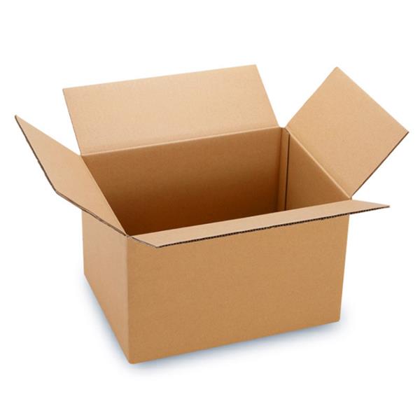 100-Pack Corrugated Shipping Boxes 8x6x4" – Yellow Cardboard Mailer Boxes for Shipping, Packing & Storage | Free US Shipping