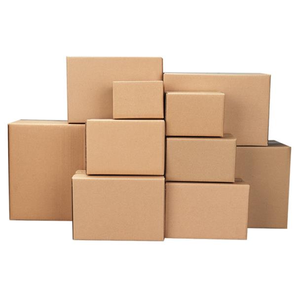 100-Pack Corrugated Shipping Boxes 8x6x4" – Yellow Cardboard Mailer Boxes for Shipping, Packing & Storage | Free US Shipping