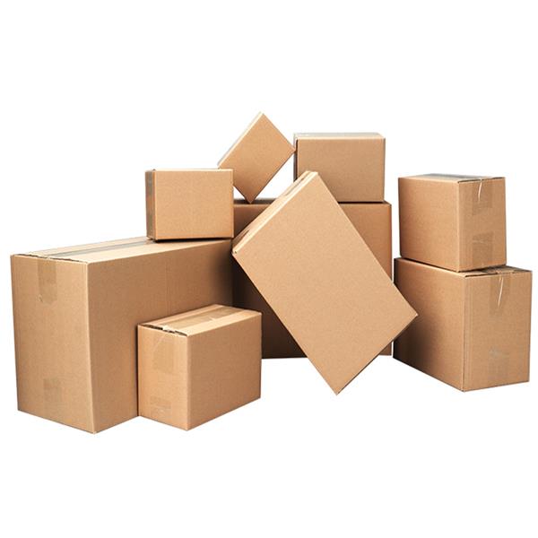 100-Pack Corrugated Shipping Boxes 8x6x4" – Yellow Cardboard Mailer Boxes for Shipping, Packing & Storage | Free US Shipping