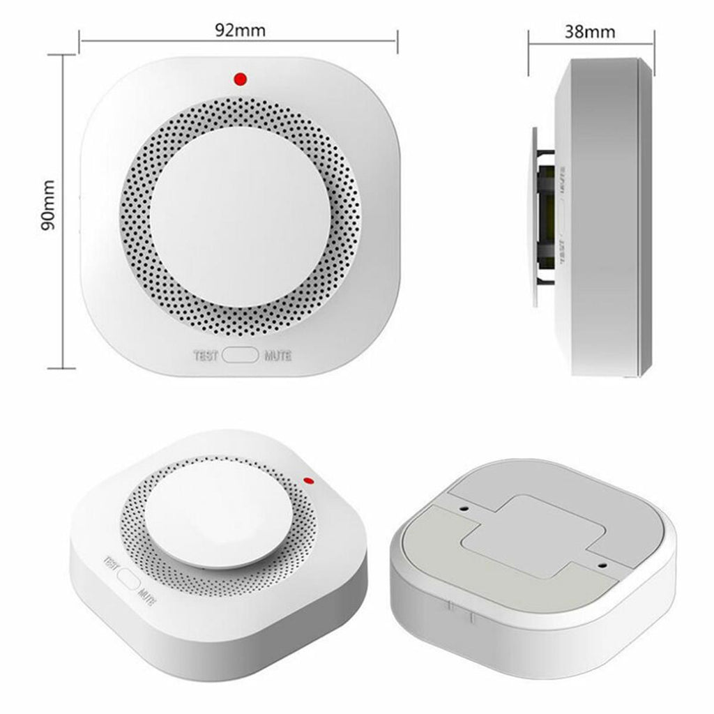 FREE SHIPPING（4 Pack）Smoke Alarm Fire Protection Home Security System Smoke Alarm  US Logistics only For USPS