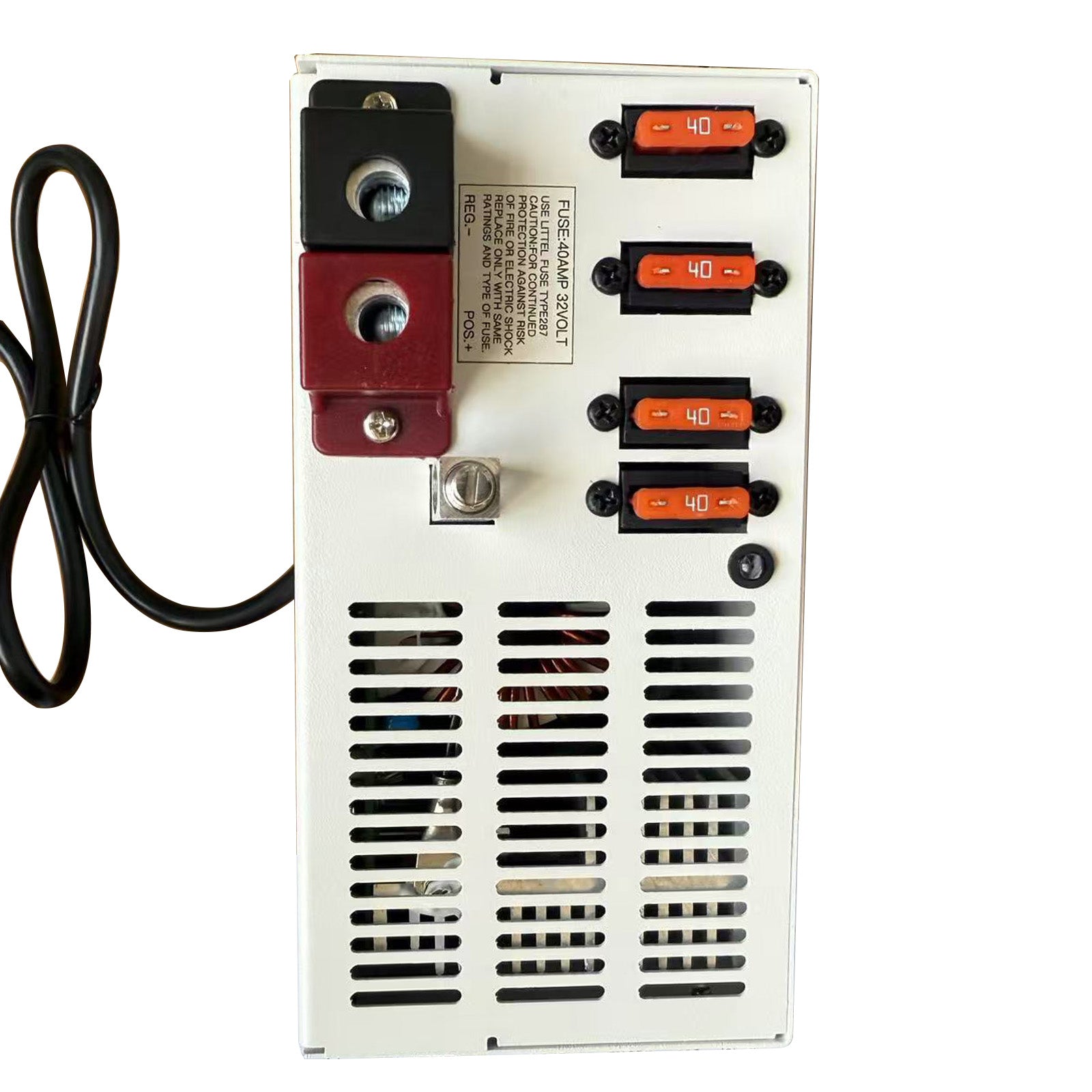 US STOCK FREE SHIPPING White PM3-75LK 75 Amp Power Converter 12 Volt Power Supply w/LED Indicator Light